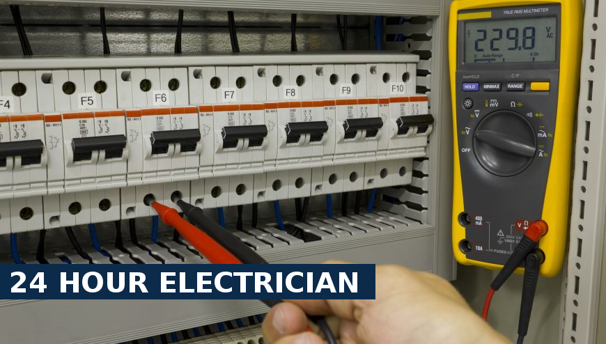 24 Hour electrician Collier Row