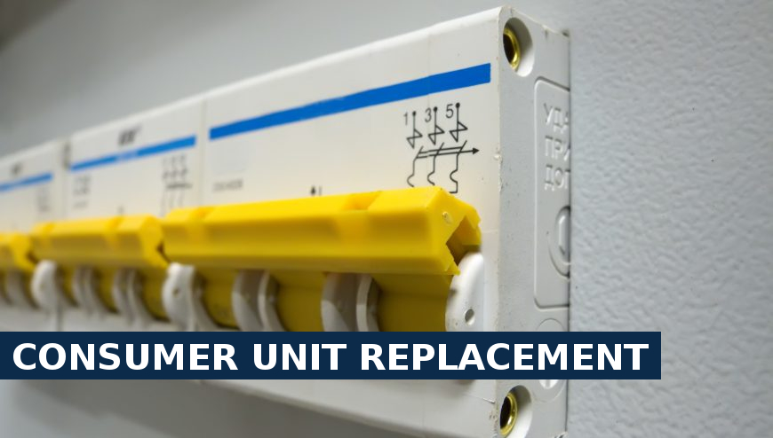Consumer unit replacement Collier Row