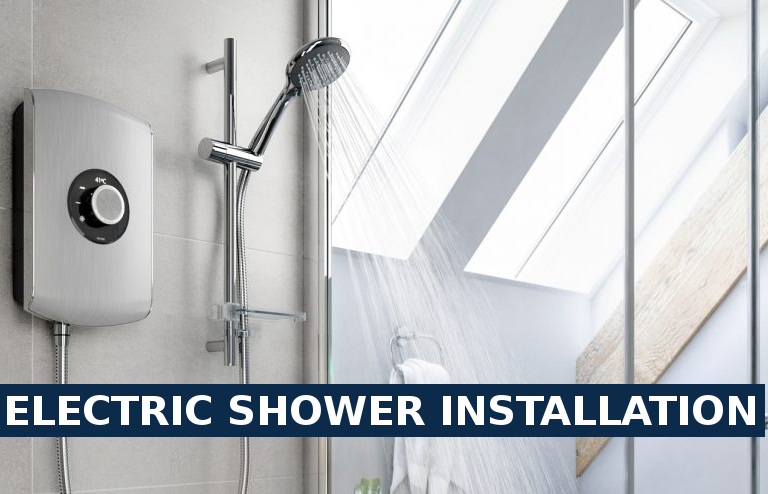Electric shower installation Collier Row