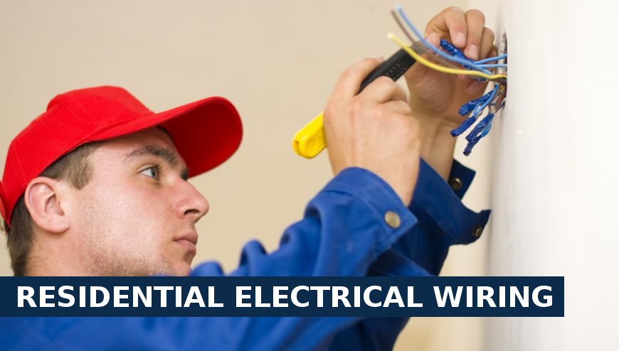 Residential electrical wiring Collier Row